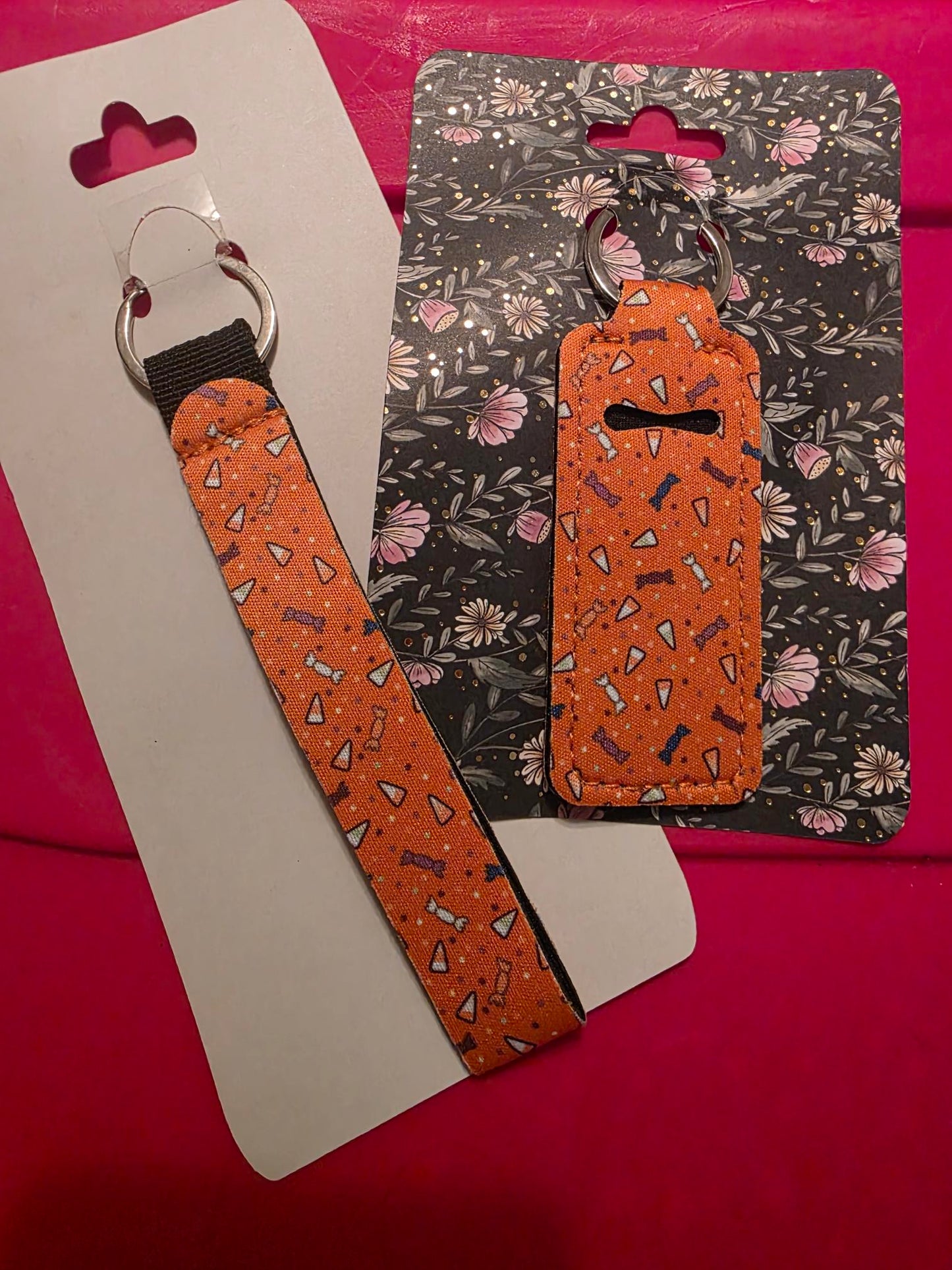 Sublimated Lip Balm and Key Lanyard Sets