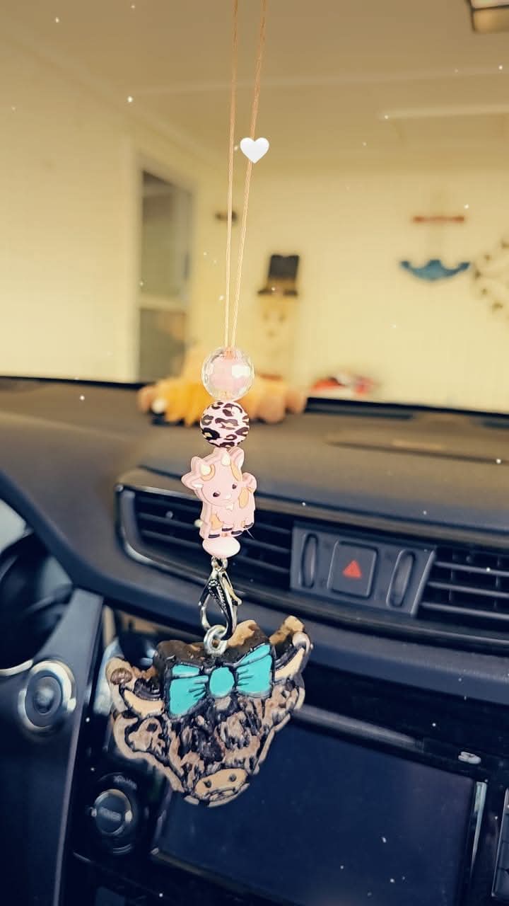 Air freshie car clips for mirror