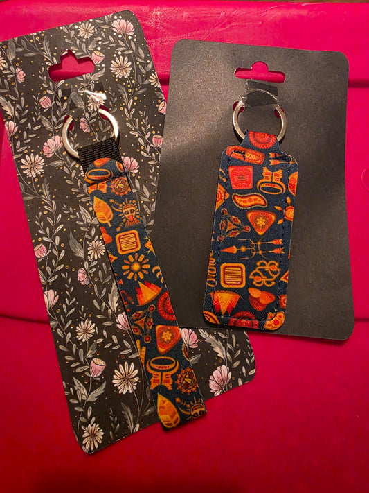 Sublimated Lip Balm and Key Lanyard Sets